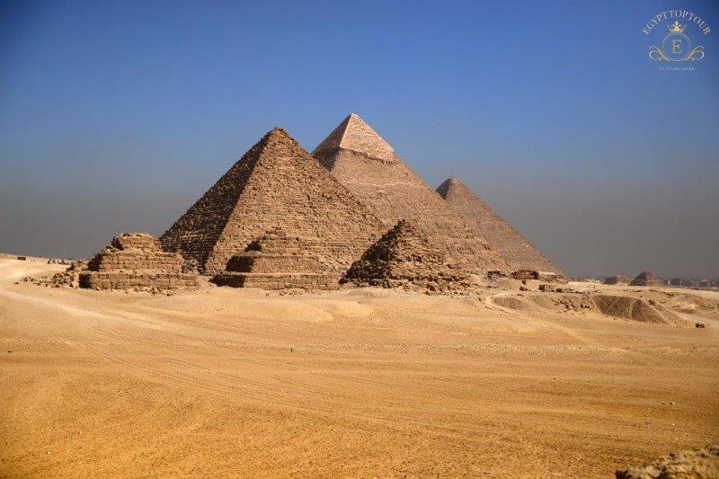 The pyramids of Giza