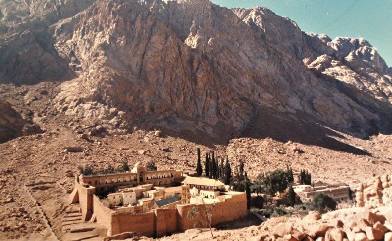 Saint Catherine and Mount of Sinai